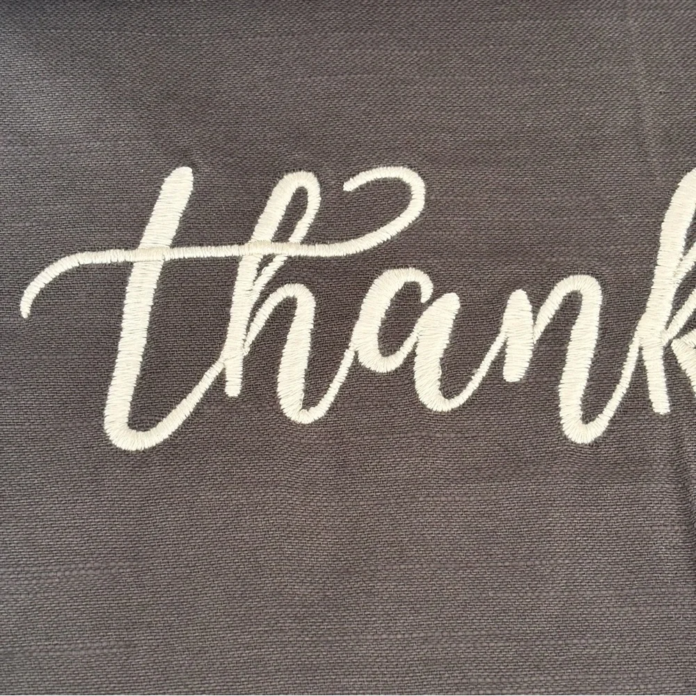 THRESHOLD “Thankful” Table Runner